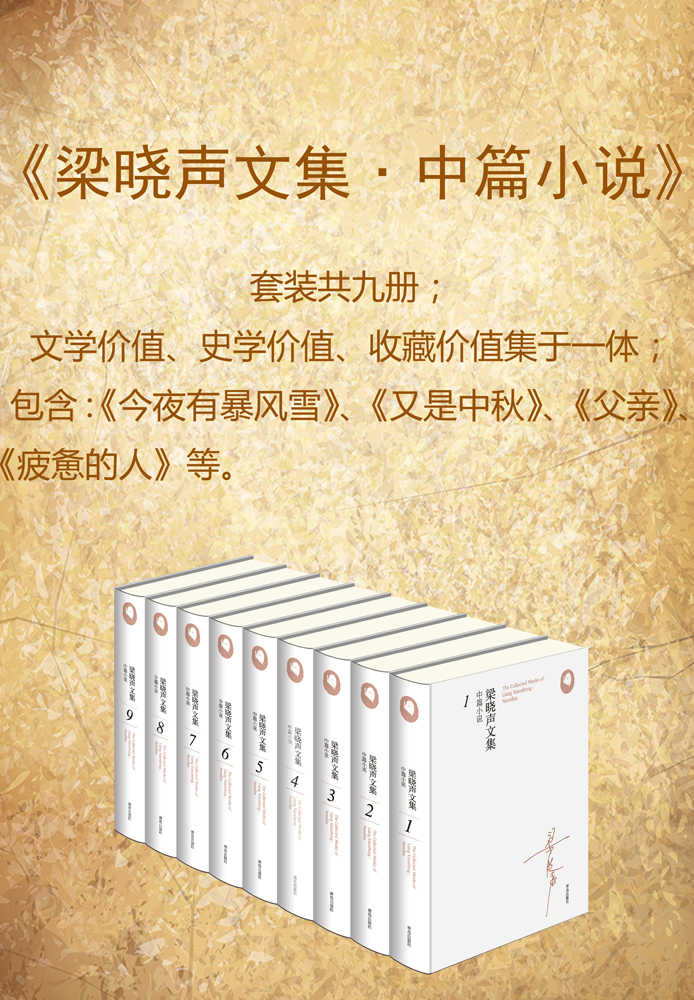 梁晓声文集﹒中篇小说（共九册）