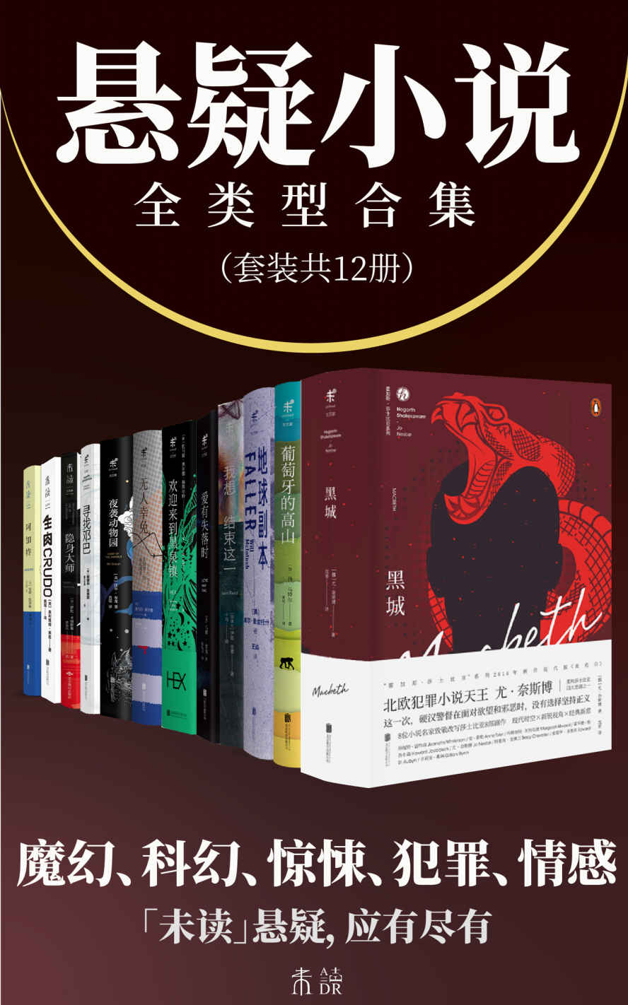 悬疑小说全类型合集（套装共12册）